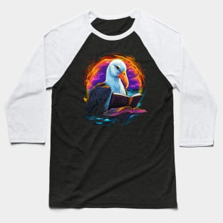 Albatross Reads Book Baseball T-Shirt